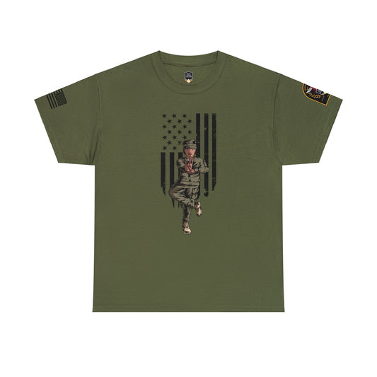 Poodle in Boots Classic Military Tee (Marine Corps Veteran)